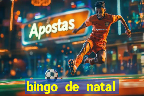 bingo de natal para imprimir gratis